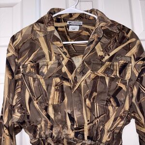 Columbia Women’s Brown & Tan Camo Utility Jacket